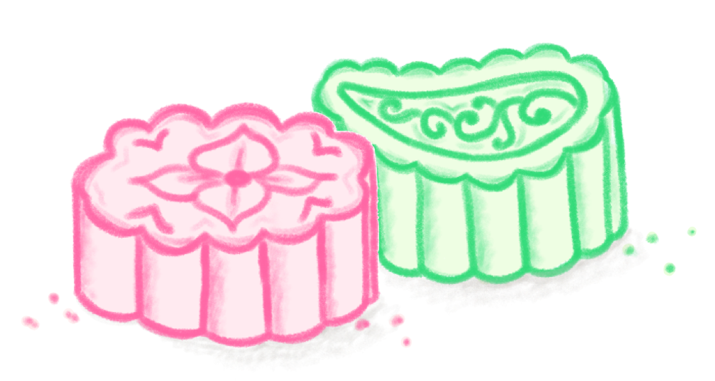 bánh phục linh illustration